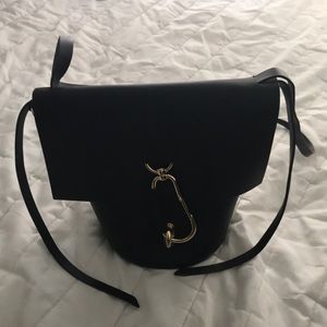 Zac Zac Posen Black Baley Crossbody Bag